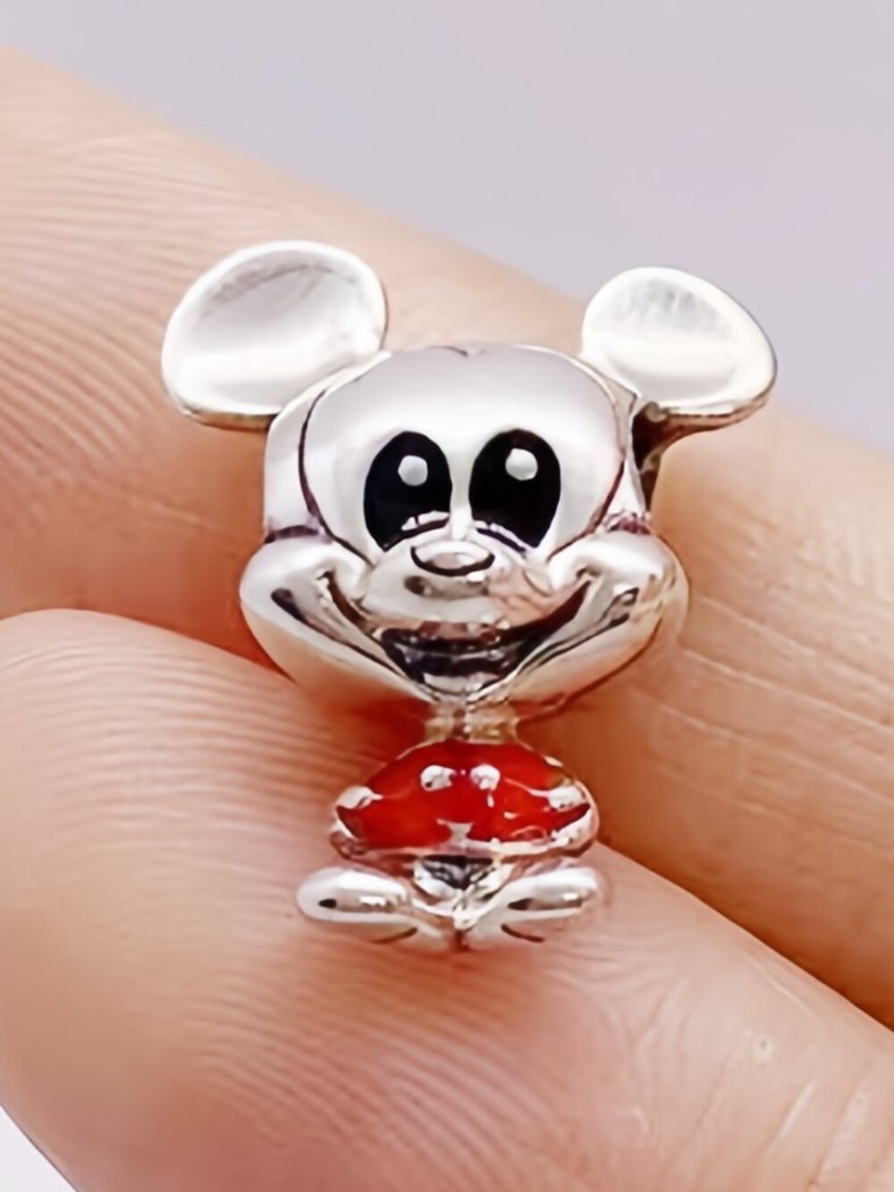 Pandora Disney Mickey Mouse Red Trousers Charm